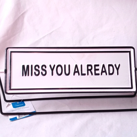 INTERIORS By Design Tabletop Floating Plaque - Picture 2 of 3